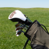 Schokolade Cartoon Illustration Golf Headcover (In SItu)