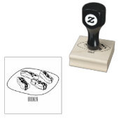 Schokolade Cartoon Illustration Gummistempel (Stempel)