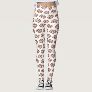 Schokolade Cartoon Illustration Leggings