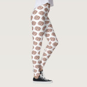 Schokolade Cartoon Illustration Leggings (Rechts)