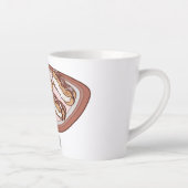 Schokolade Cartoon Illustration Milchtasse (Rechts)