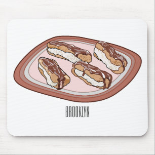 Schokolade Cartoon Illustration Mousepad