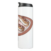 Schokolade Cartoon Illustration Thermosbecher (Nach rechts gedreht)