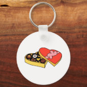 Schokolade-Cartoon Schlüsselanhänger (Vorderseite)