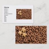 Schokolade Cereale Visitenkarte (Vorne/Hinten)