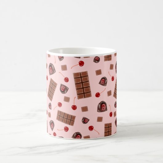 Schokolade Cherries Tasse (Mittel)
