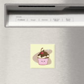 Schokolade Cherry Cupcake Magnet (In Situ (Geschirrspüler))