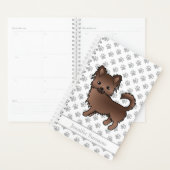 Schokolade Chihuahua Hund & Text Planer (Anzeige)