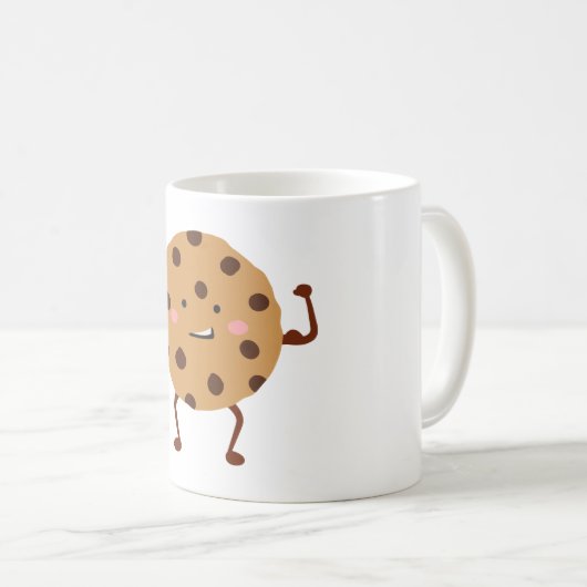 Schokolade Chip Cookie Kaffeetasse (VorderseiteRechts)