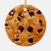 Schokolade Chip Cookie Keramik Ornament (Vorne)