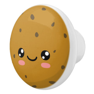 Schokolade Chip Cookie Keramikknauf