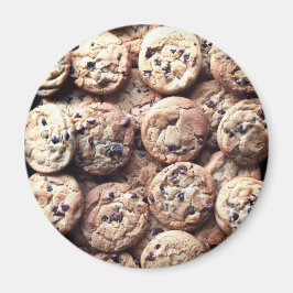 Schokolade Chip Cookie Round Magnet