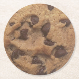 Schokolade Chip Cookie Round Untersetzer
