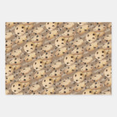 Schokolade Chip Cookies Backgeschenkpapier Geschenkpapier Set (Vorderseite 2)