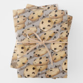 Schokolade Chip Cookies Backgeschenkpapier Geschenkpapier Set (Beispiel)