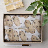 Schokolade Chip Cookies Backgeschenkpapier Seidenpapier (Geschenk)