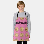Schokolade Chip Cookies Baker All-over Print-Schür Schürze (Getragen)