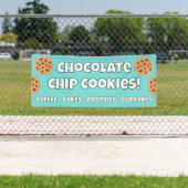 Schokolade Chip Cookies Bakery Banner (Insitu)