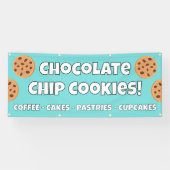 Schokolade Chip Cookies Bakery Banner (Horizontal)