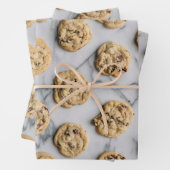 Schokolade Chip Cookies Foto Geschenkpapier Set (Beispiel)
