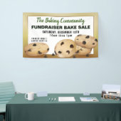 Schokolade Chip Cookies Fundraiser Bake Sale Banner (Messeveranstaltung)