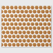 Schokolade Chip Cookies Geschenkpapier (Flach)