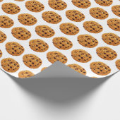 Schokolade Chip Cookies Geschenkpapier (Ecke)