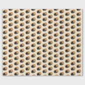 Schokolade Chip Cookies Geschenkpapier (Flach)