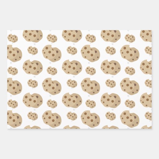 Schokolade Chip Cookies Geschenkpapier Set (Vorderseite 2)