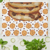 Schokolade Chip Cookies Geschirrtuch (Gefaltet)