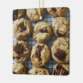 Schokolade Chip Cookies Keramikornament (Links)
