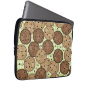 Schokolade Chip Cookies Laptopschutzhülle (Vorne Rechts)