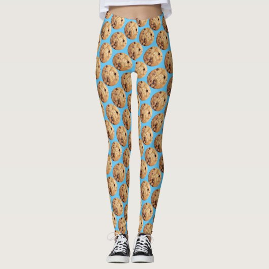 Schokolade Chip Cookies Leggings (Vorderseite)