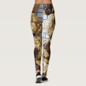 Schokolade Chip Cookies Leggings (Rückseite)