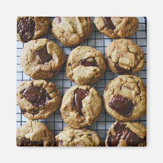 Schokolade Chip Cookies Magnet (Vorne)