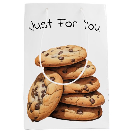 Schokolade Chip Cookies Mittlere Geschenktüte (Vorderseite)