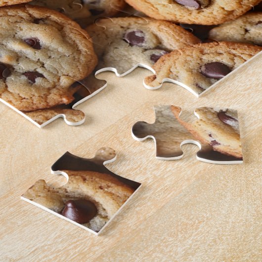Schokolade Chip Cookies Muster Backen Puzzle (Seite)