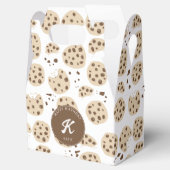 Schokolade Chip Cookies Muster Geburtstagsparty Geschenkschachtel (Geöffnet)