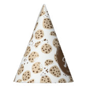 Schokolade Chip Cookies Muster Geburtstagsparty Partyhütchen (Links)