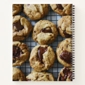 Schokolade Chip Cookies Notizblock (Rückseite)