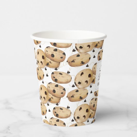 Schokolade Chip Cookies Pappbecher (Rechts)