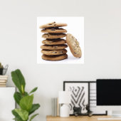 Schokolade Chip Cookies Plakat drucken (Heimbüro)