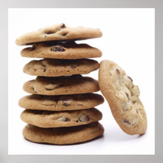 Schokolade Chip Cookies Plakat drucken (Vorne)