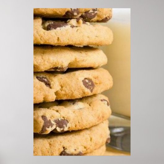 Schokolade Chip Cookies Plakatdrucke Poster (Vorne)