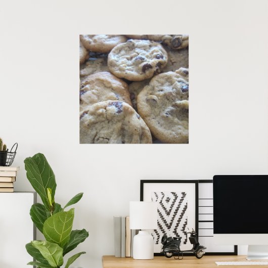 Schokolade Chip Cookies Poster (Heimbüro)