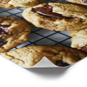 Schokolade Chip Cookies Poster (Ecke)
