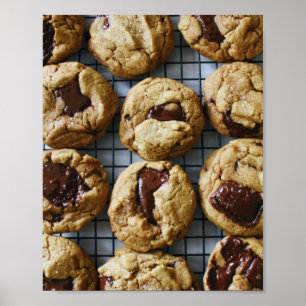 Schokolade Chip Cookies Poster