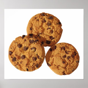 Schokolade Chip Cookies Poster