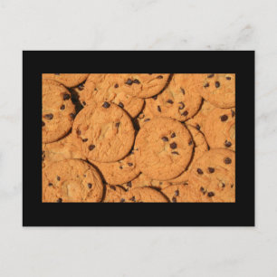 Schokolade Chip Cookies Postkarte