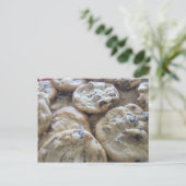 Schokolade Chip Cookies Postkarte (Stehend Vorderseite)